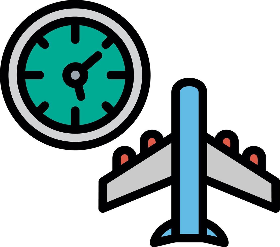 conception d'icône vecteur décalage horaire