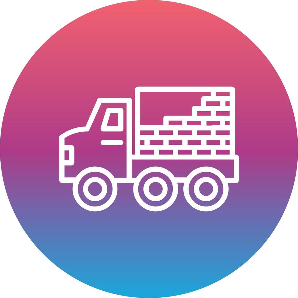 icône de vecteur de livraison logistique