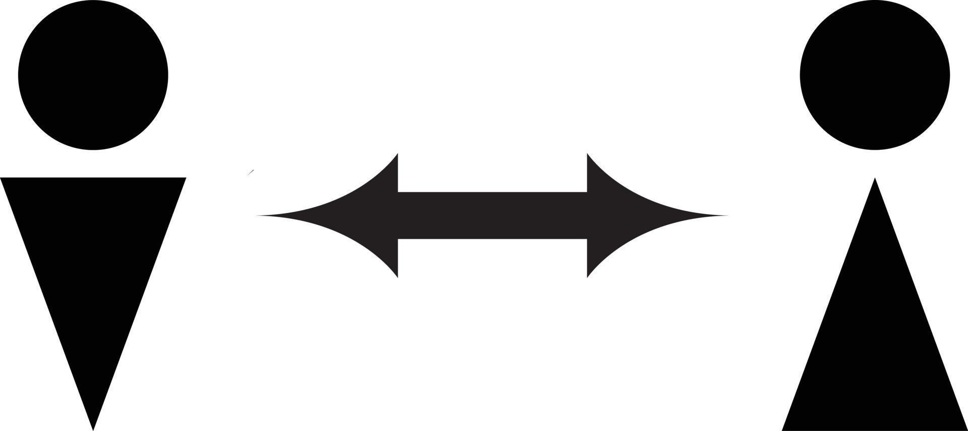 garder l'icône de signalisation à distance vecteur