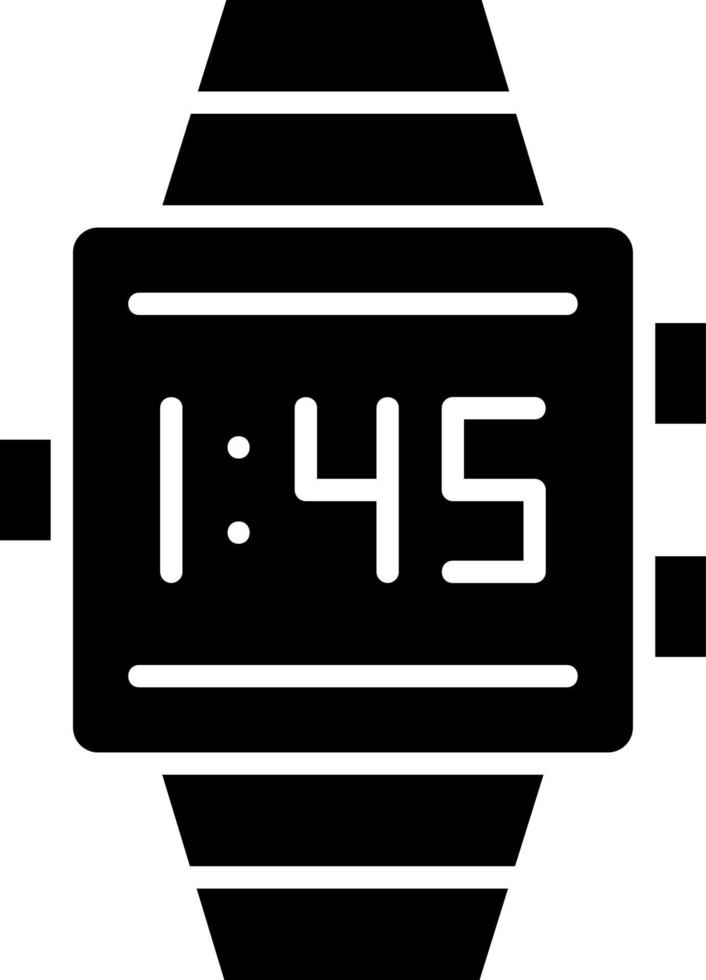 conception d'icônes vectorielles smartwatch vecteur