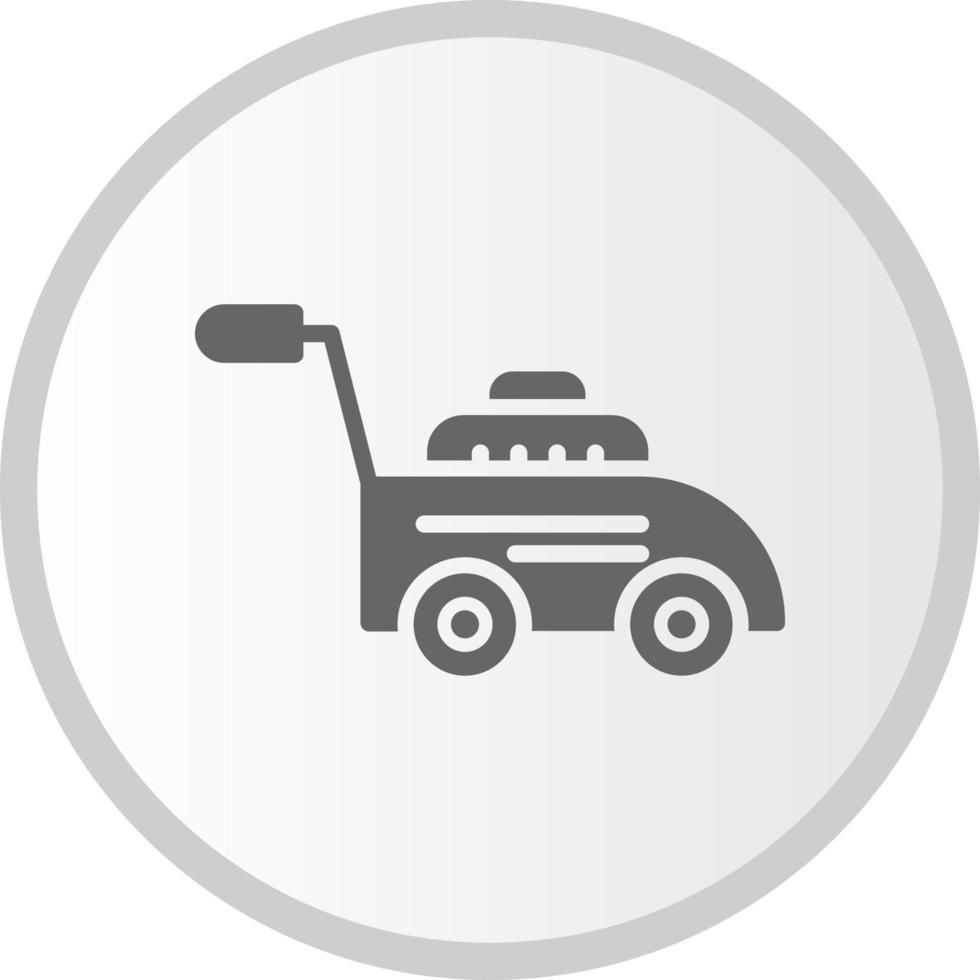 icône de vecteur de tondeuse à gazon