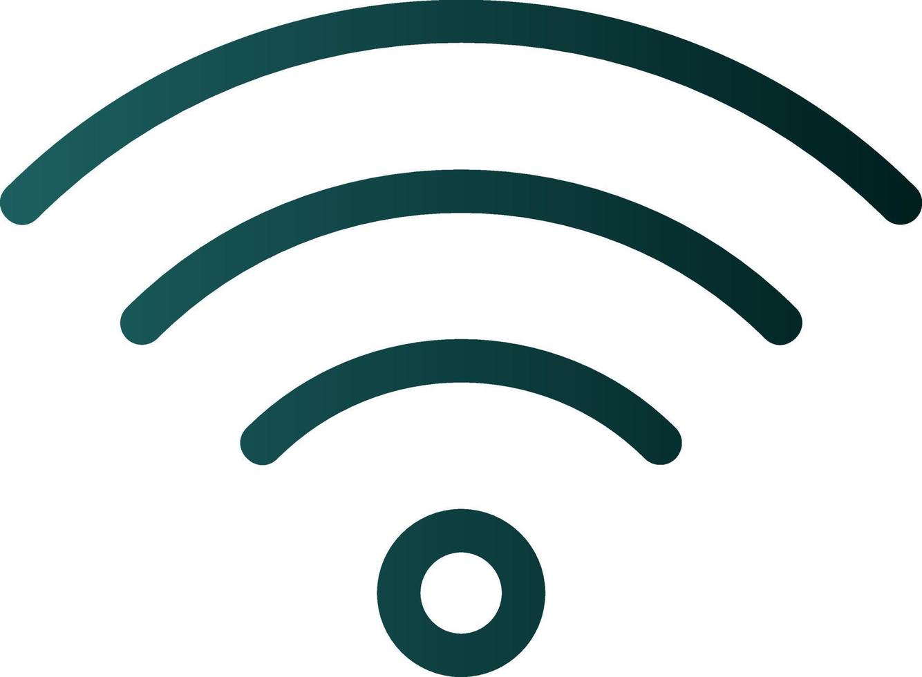conception d'icône de vecteur de connexion wifi