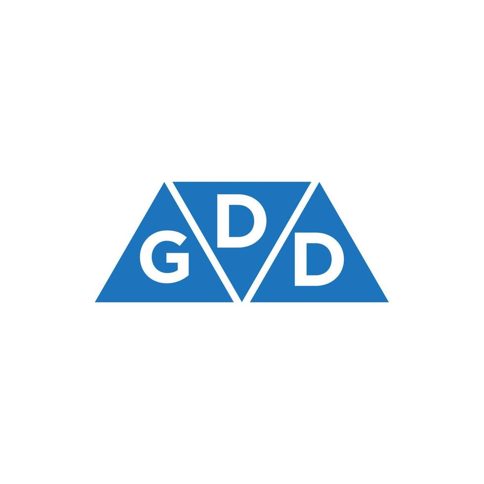 création de logo de comptabilité de réparation de crédit dgd sur fond blanc. dgd initiales créatives croissance graphique lettre logo concept. création de logo de finance d'entreprise dgd. vecteur