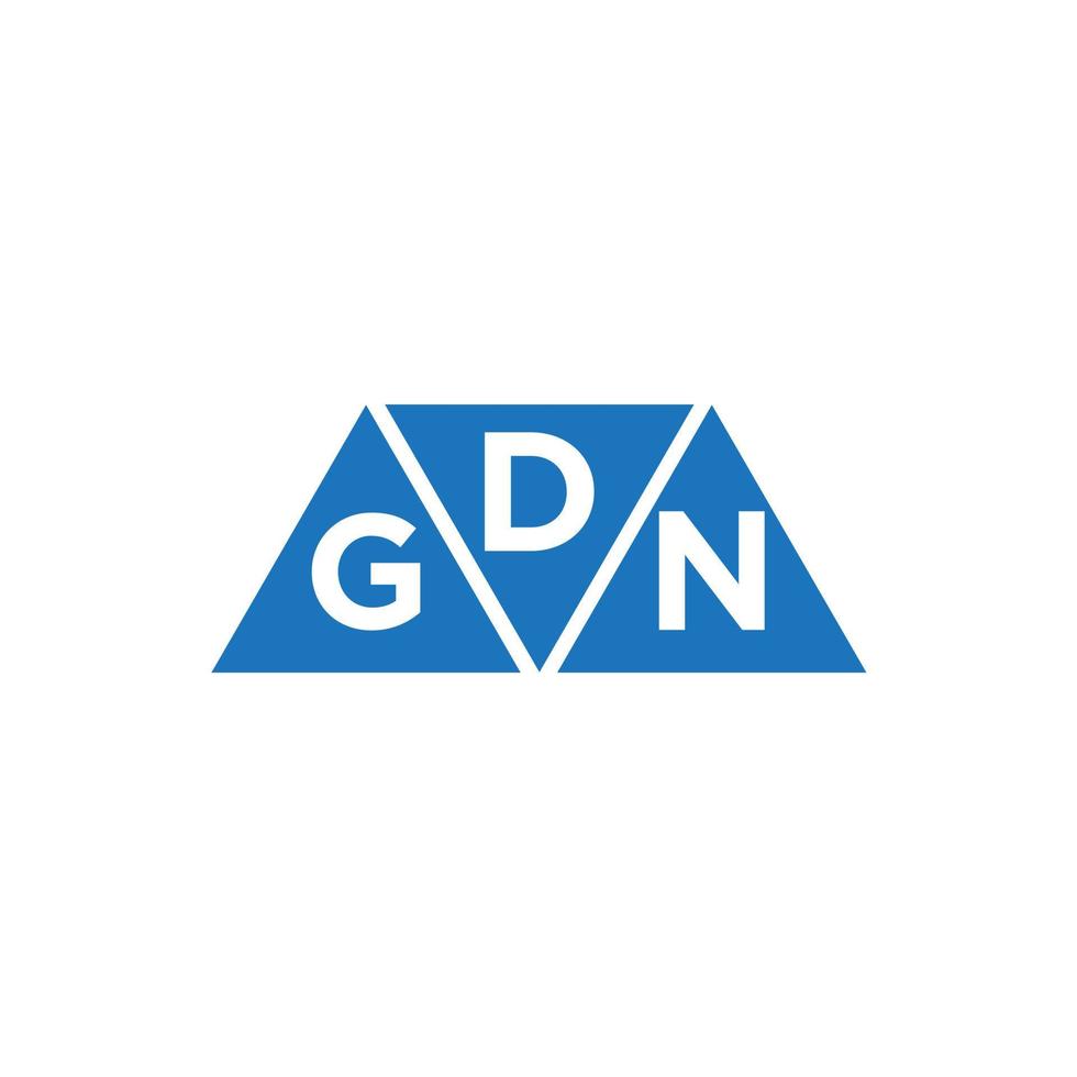 création de logo de comptabilité de réparation de crédit dgn sur fond blanc. dgn initiales créatives croissance graphique lettre logo concept. création de logo de finance d'entreprise dgn. vecteur