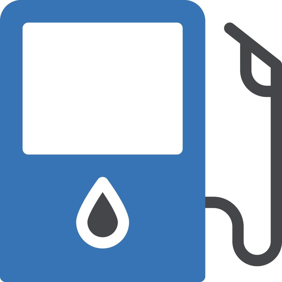 illustration vectorielle de pompe à carburant sur fond.symboles de qualité premium.icônes vectorielles pour le concept et la conception graphique. vecteur