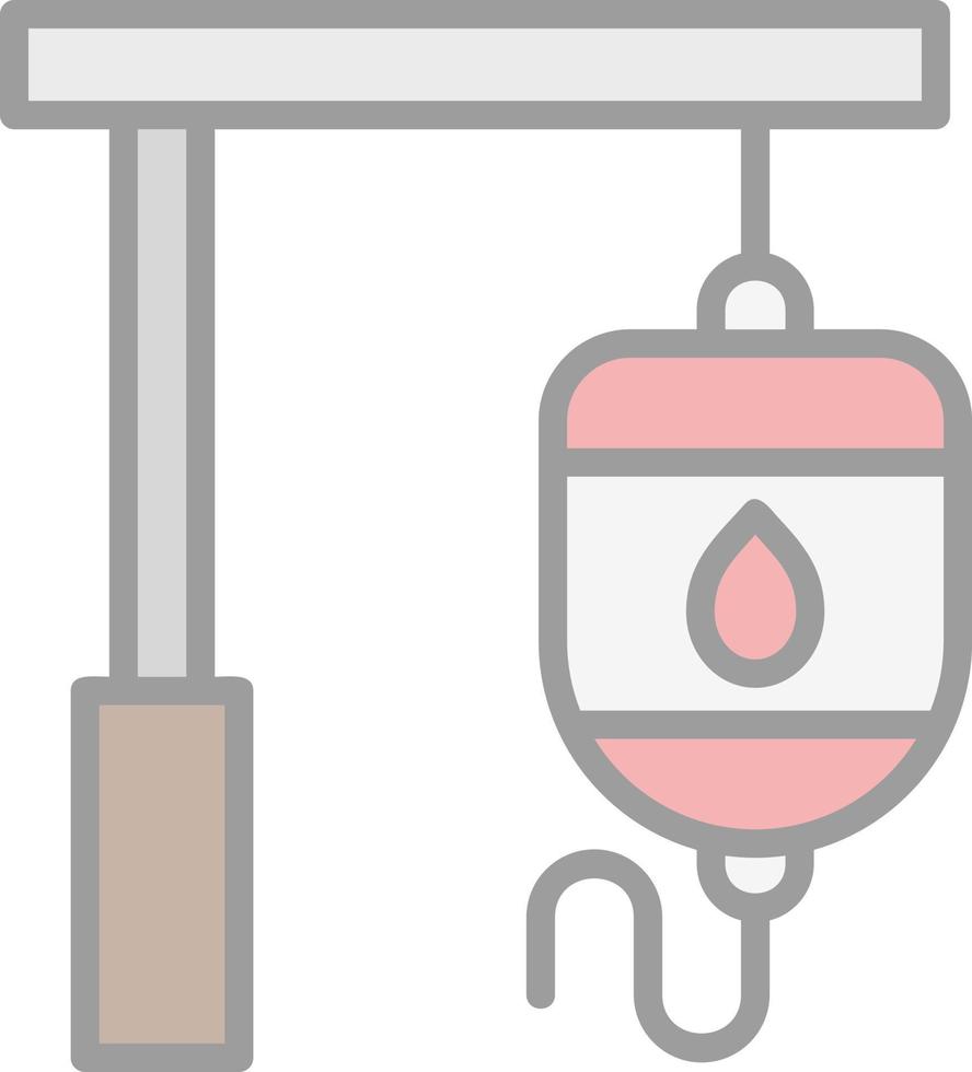 conception d'icône de vecteur de transfusion sanguine