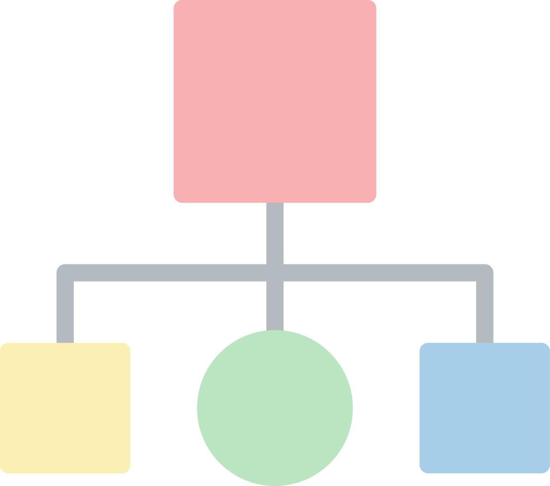 conception d'icône de vecteur de hiérarchie