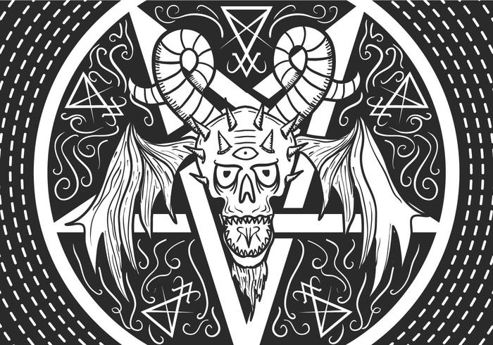 Lucifer illustration vectorielle vecteur