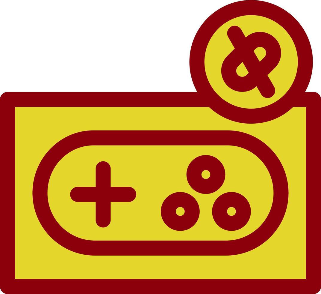 conception d'icône de vecteur de ligne de déconnexion de jeu