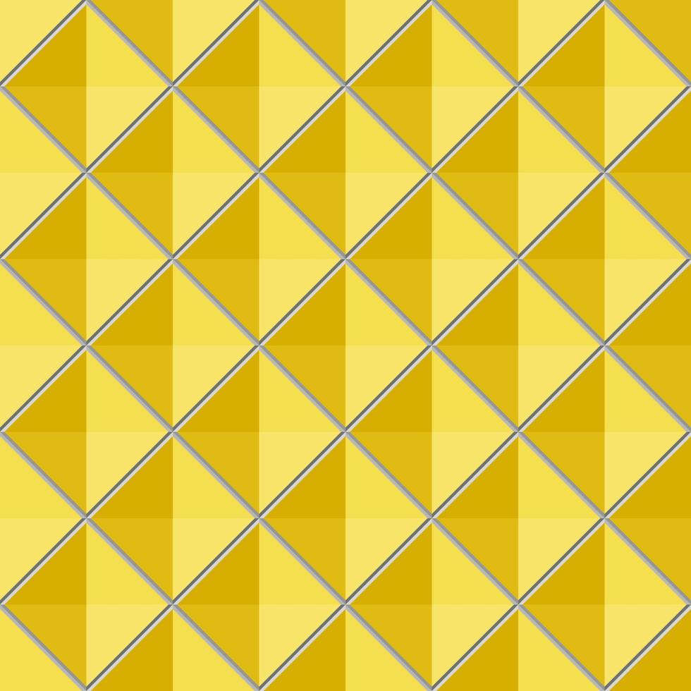 motif de fond sans couture de lignes grises en forme de losange jaune vecteur