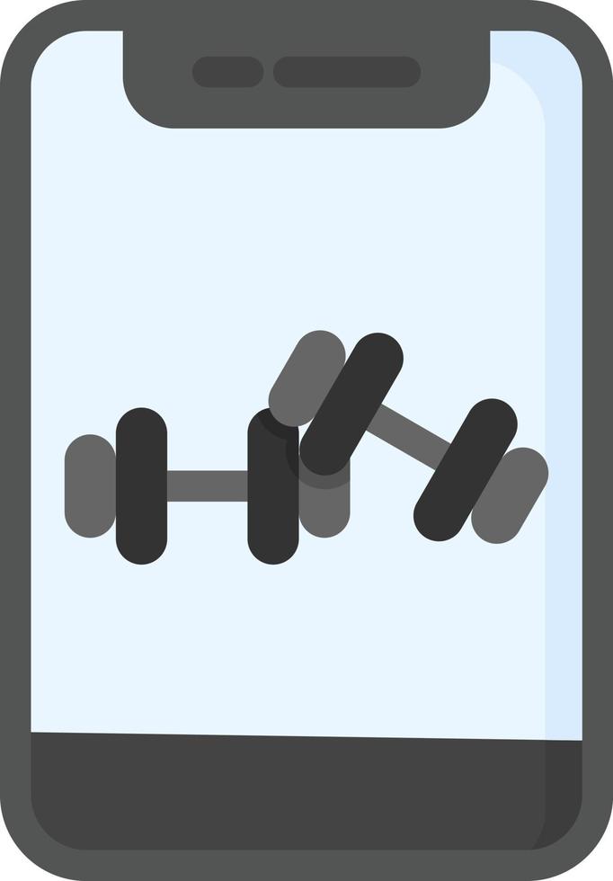 conception d'icône de vecteur d'haltères