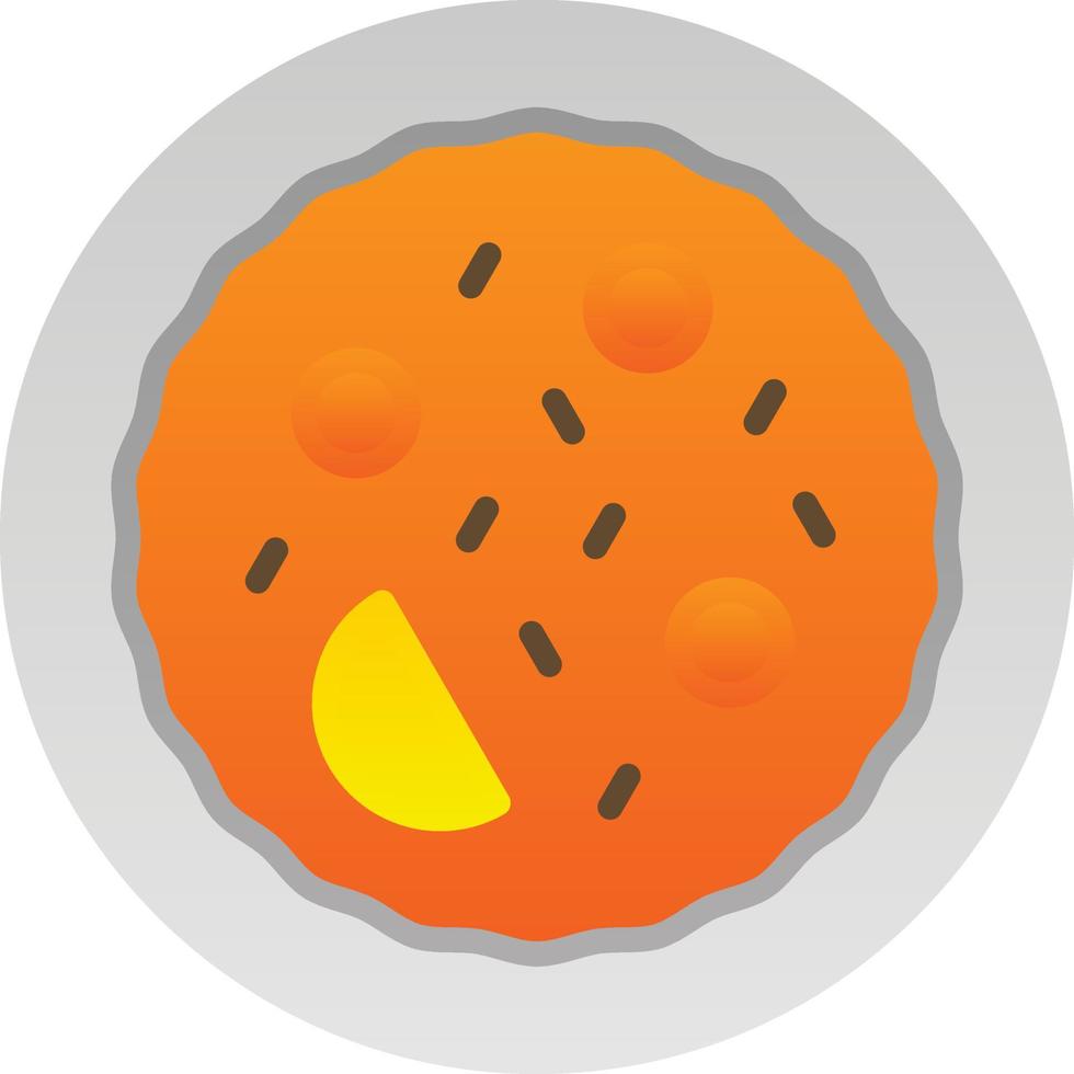 conception d'icône de vecteur de paella