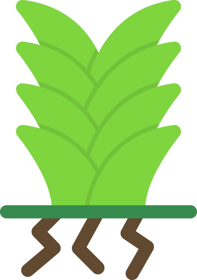 conception d'icône de vecteur de yucca
