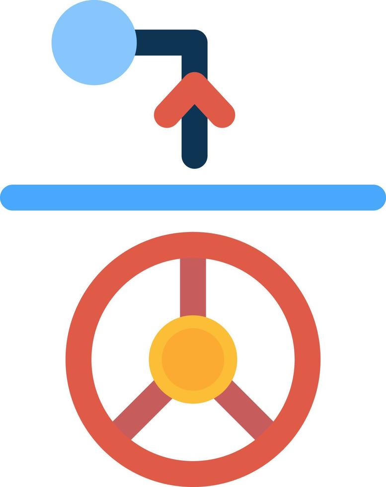 conception d'icône de vecteur de route de conduite