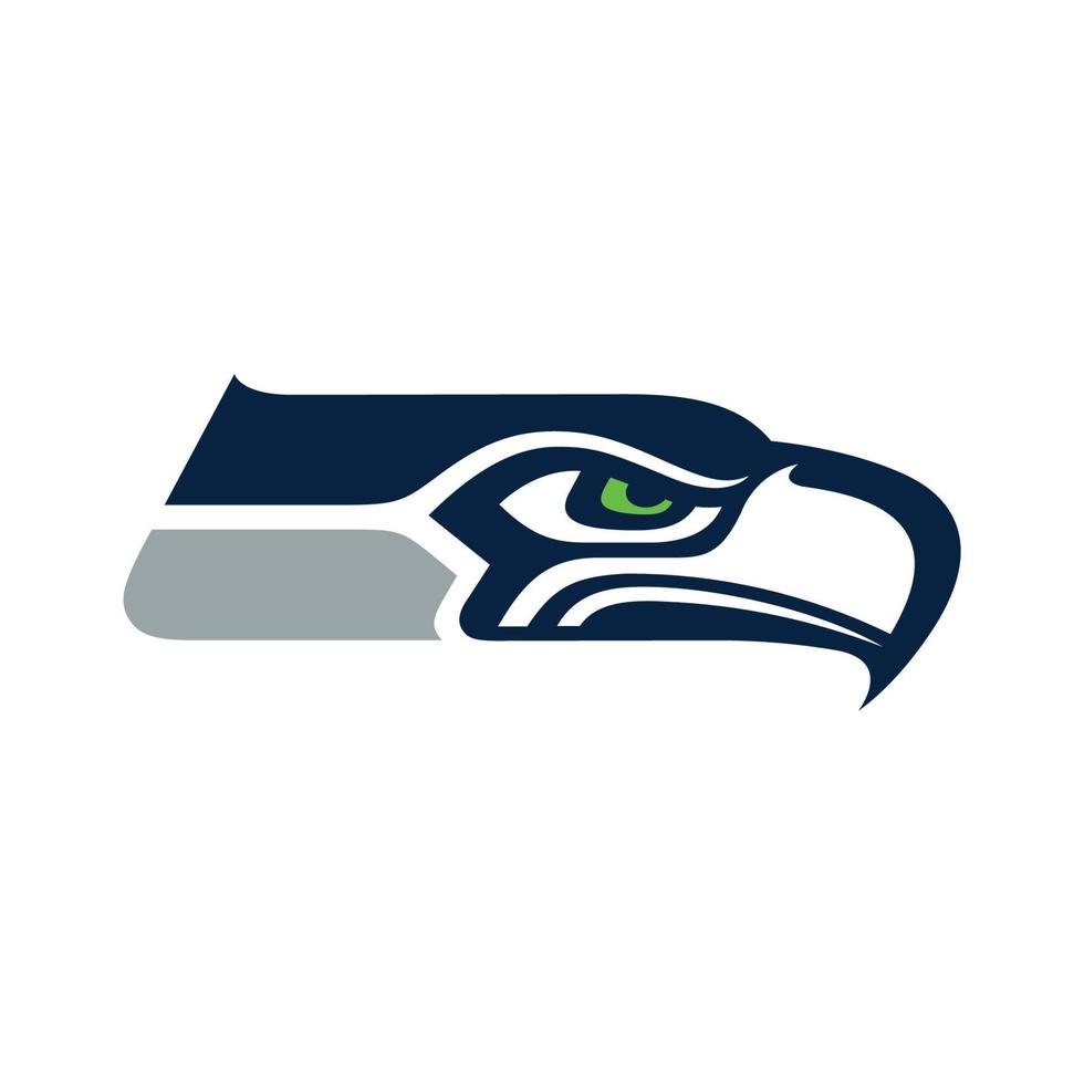 logo seahawks de seattle sur fond transparent vecteur