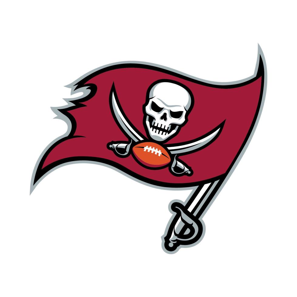 logo des buccaneers de tampa bay sur fond transparent vecteur