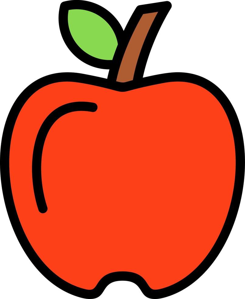 conception d'icône vecteur pomme