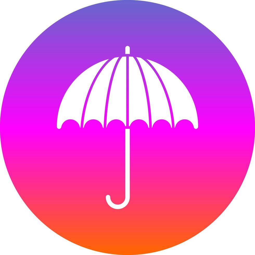 conception d'icône vecteur parapluie