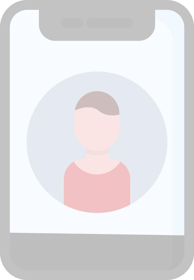 conception d'icône vectorielle de profil utilisateur vecteur