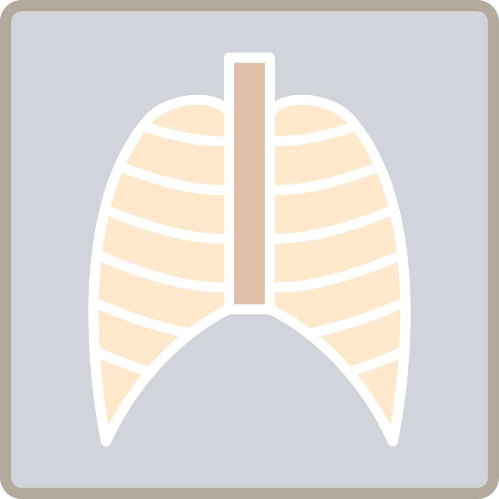 conception d'icône de vecteur de radiographie