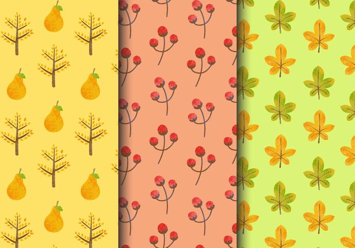 Free Floral Vintage Patterns vecteur