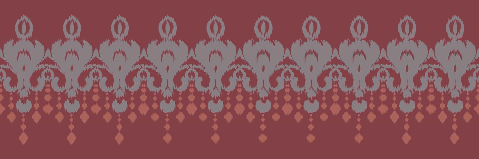 modèle sans couture de milieux tribaux floraux ikat. ethnique géométrique ikkat batik numérique vecteur conception textile pour impressions tissu sari mughal brosse symbole andains texture kurti kurtis kurtas