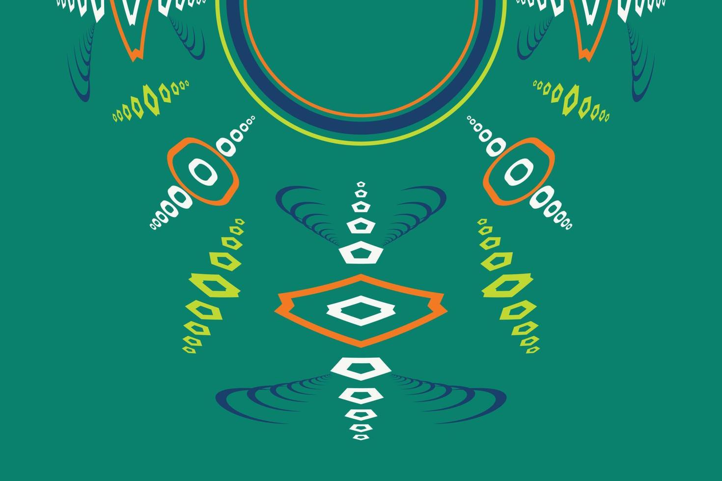 motif vectoriel de conception de cou kurti simple ornement de cou de mode palestinienne motif ombre oeuvre numérique impression textile sur tissu, illustration