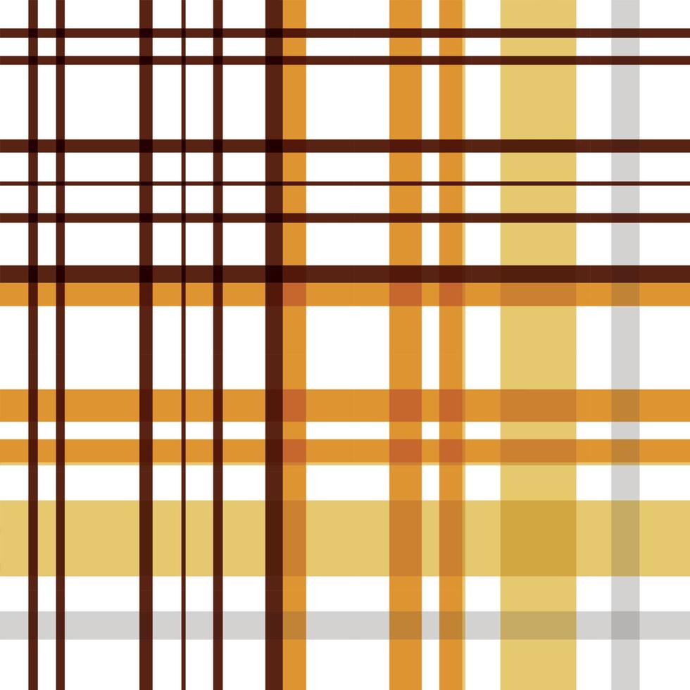 Le textile à motif à carreaux est un tissu à motifs composé de bandes entrecroisées, horizontales et verticales de plusieurs couleurs. les tartans sont considérés comme une icône culturelle de l'écosse. vecteur