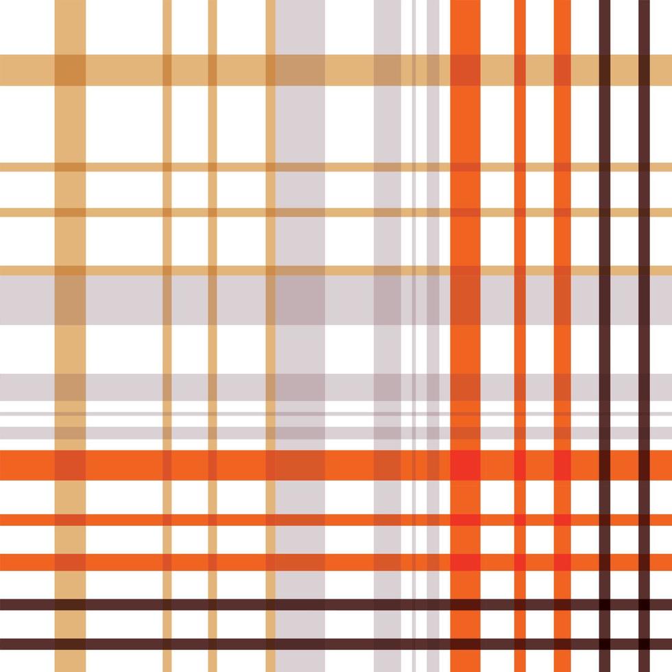 La texture du motif à carreaux à carreaux est un tissu à motifs composé de bandes entrecroisées, horizontales et verticales de plusieurs couleurs. les tartans sont considérés comme une icône culturelle de l'écosse. vecteur