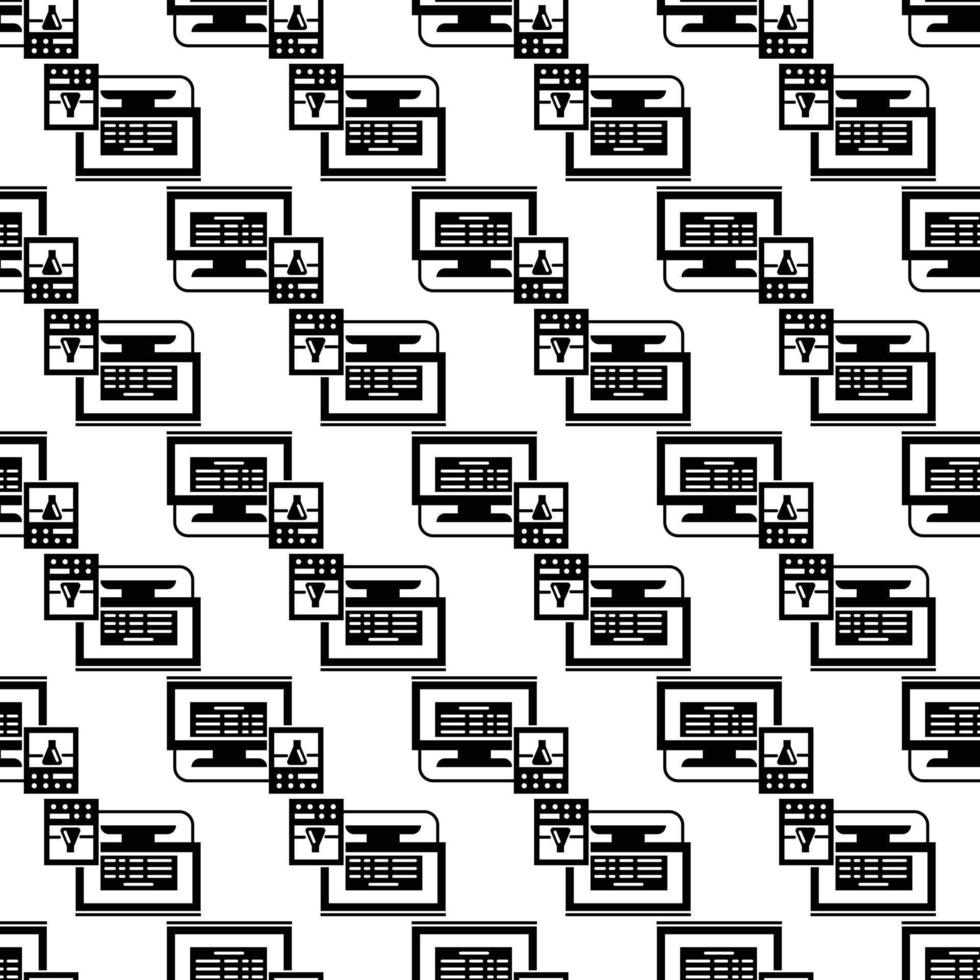 moniteur numérique de laboratoire modèle vectoriel continu