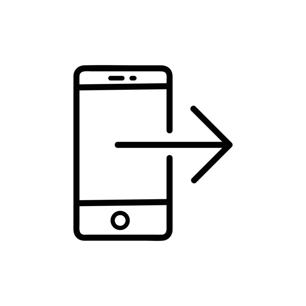 icône de vecteur de smartphone