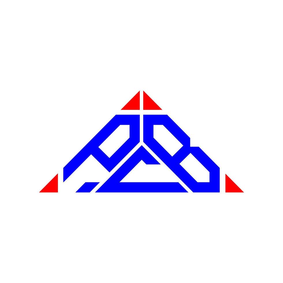 conception créative de logo de lettre pcb avec graphique vectoriel, logo pcb simple et moderne. vecteur