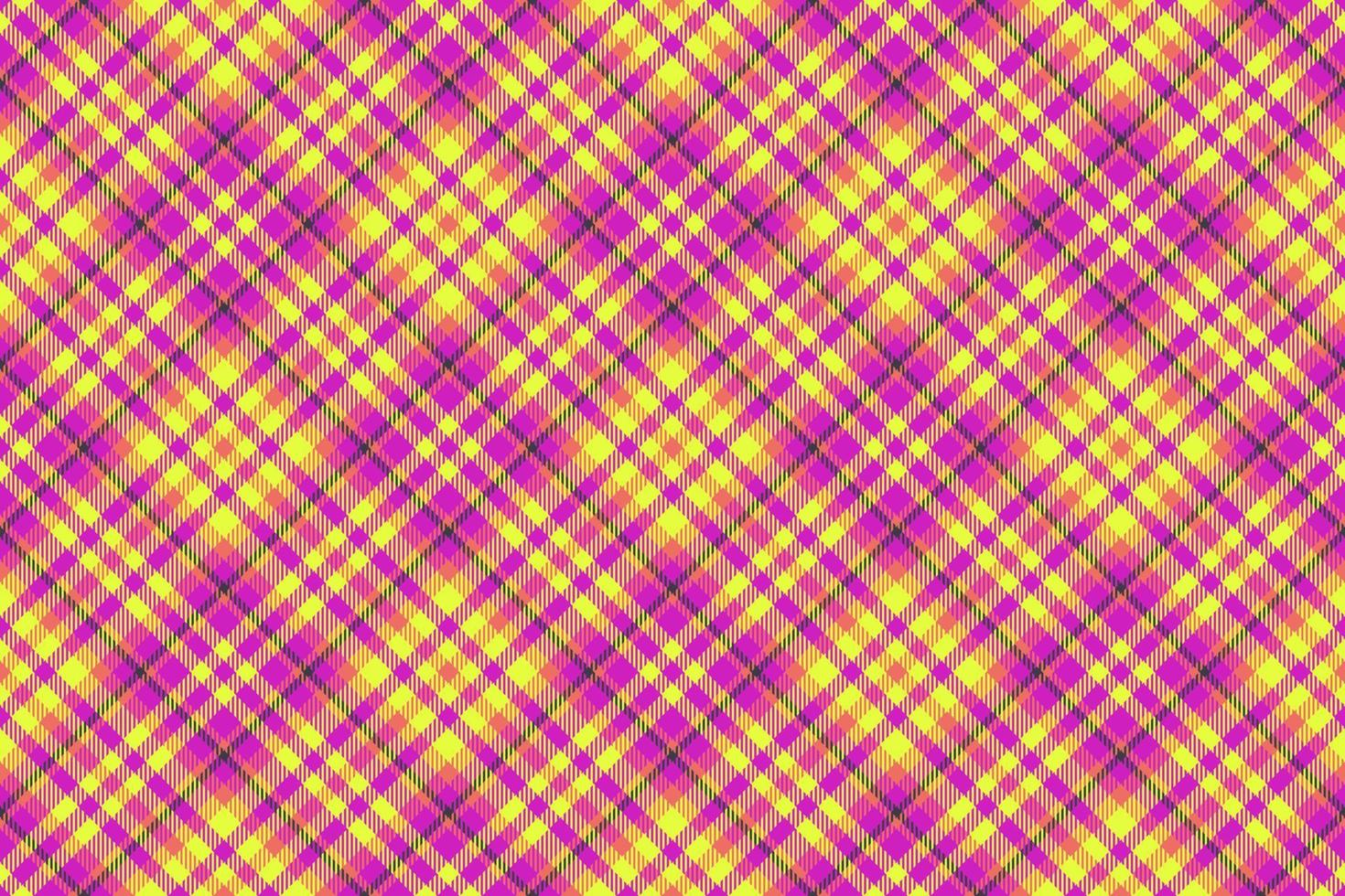 fond de motif à carreaux. vecteur de tartan textile. vérifier la texture du tissu sans couture.