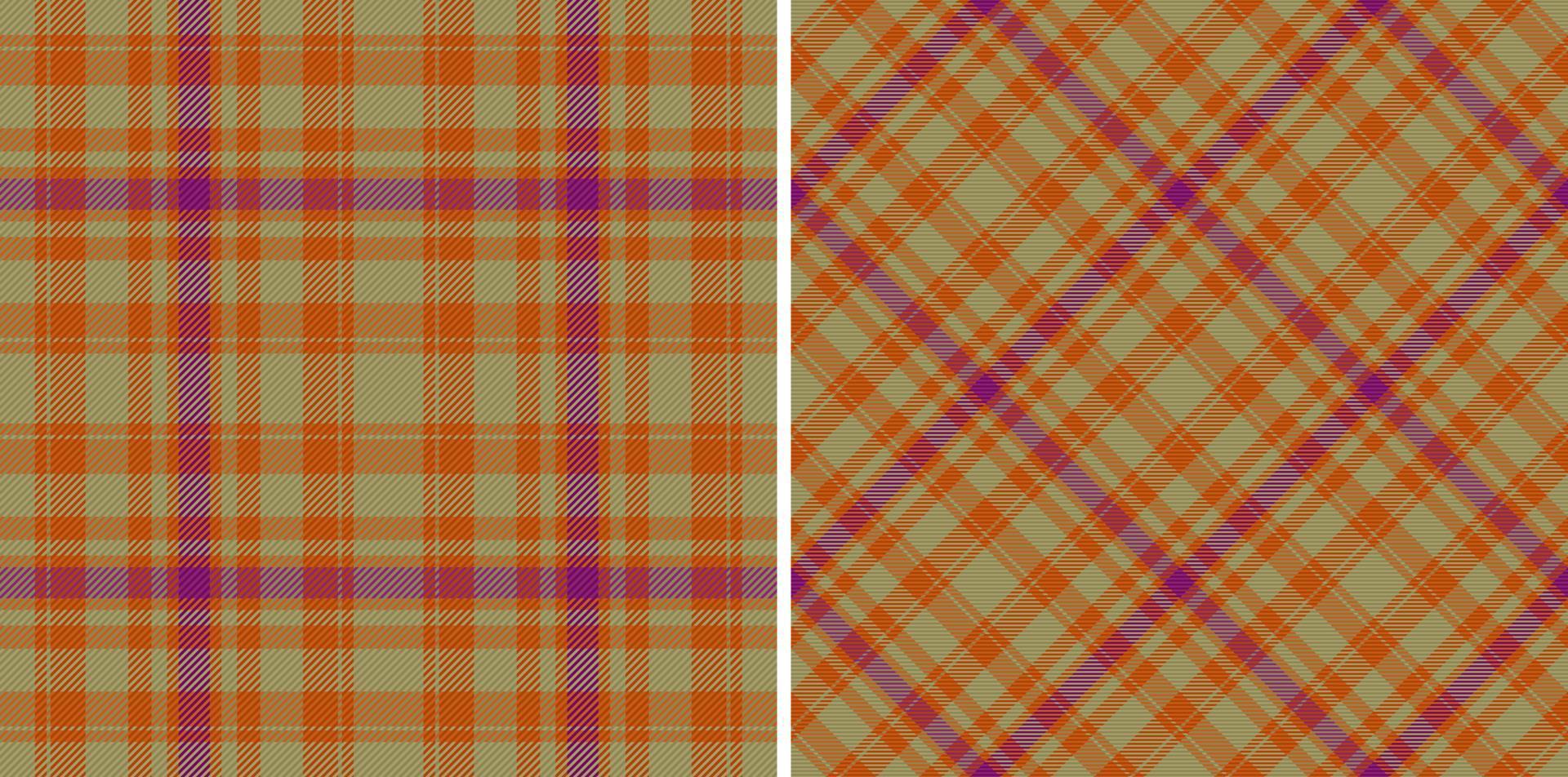 vecteur textile sans soudure. vérifier l'arrière-plan à carreaux. tartan de tissu de texture de modèle.