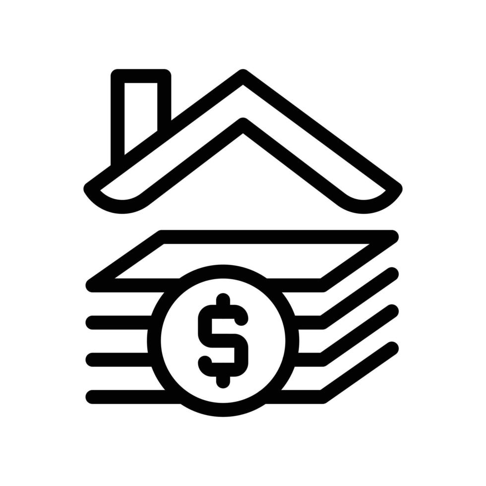 illustration vectorielle d'économie de dollars sur un background.symboles de qualité premium.icônes vectorielles pour le concept et la conception graphique. vecteur