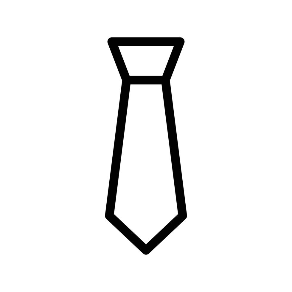cravate illustration vectorielle sur un fond. symboles de qualité premium. icônes vectorielles pour le concept et la conception graphique. vecteur