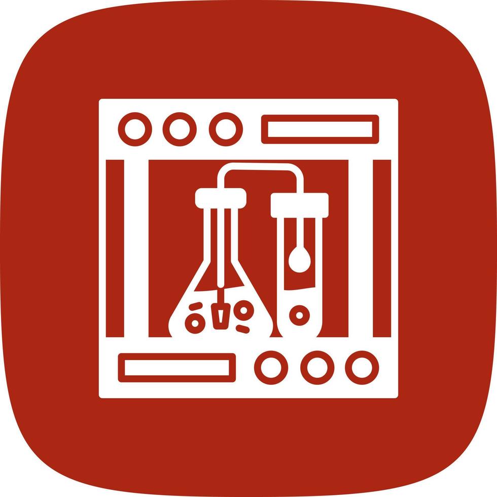 conception d'icône créative de chimie vecteur