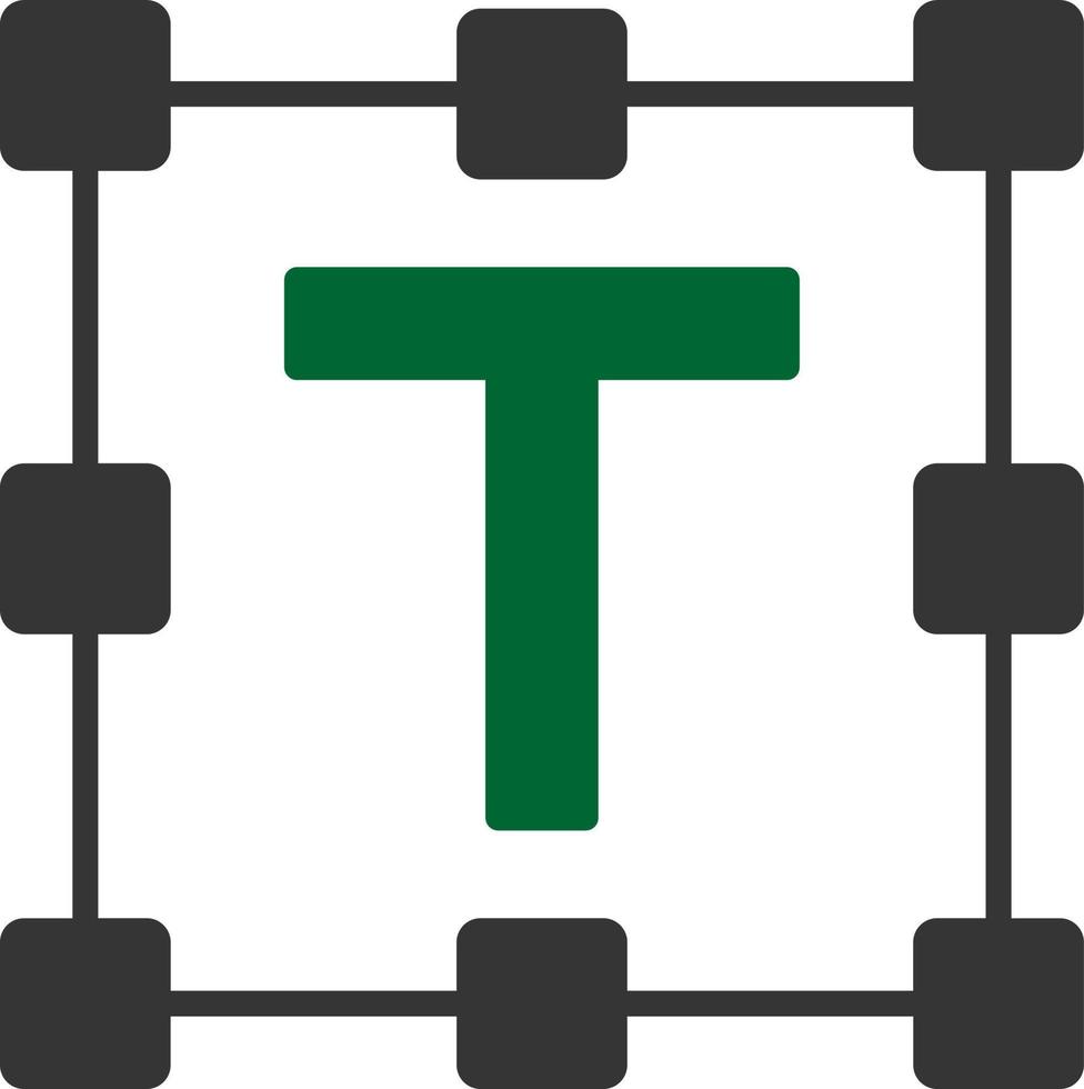 conception d'icône créative de zone de texte vecteur