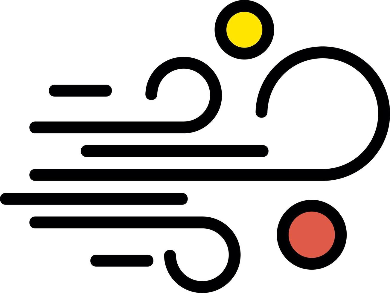 conception d'icône de vecteur de qualité de l'air