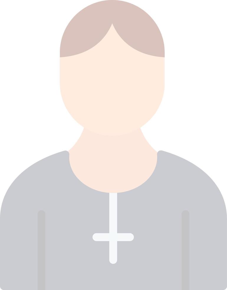 conception d'icône de vecteur de pasteur