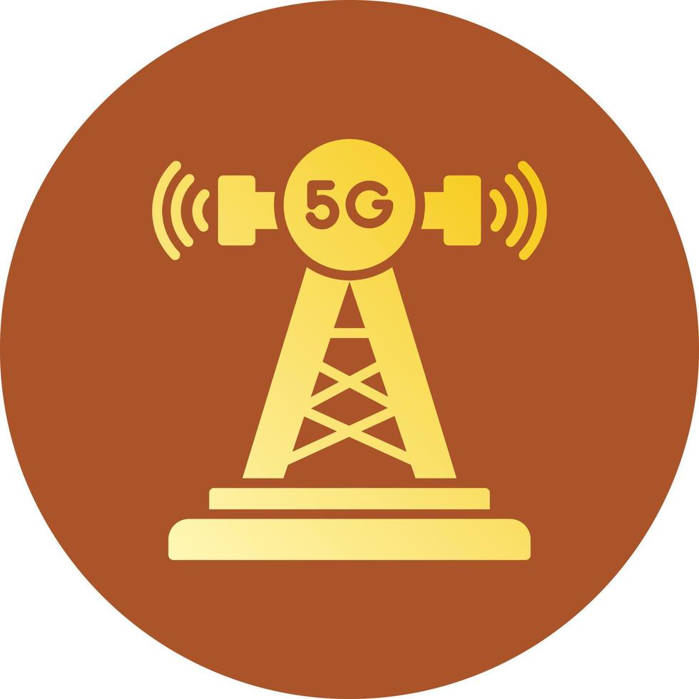 conception d'icône créative d'antenne vecteur