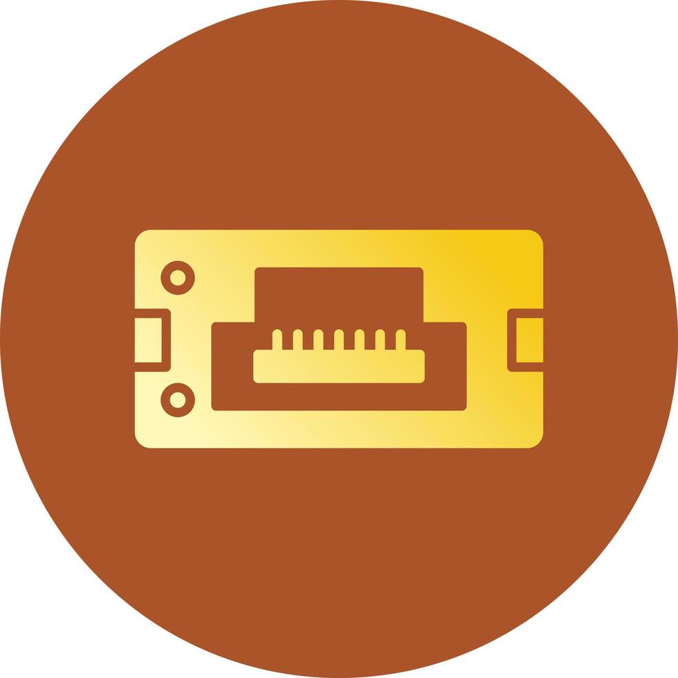 conception d'icône créative hdmi vecteur