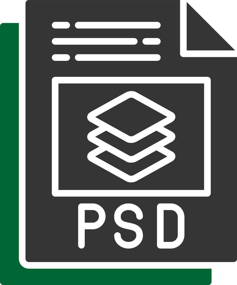 conception d'icône créative de fichier psd vecteur