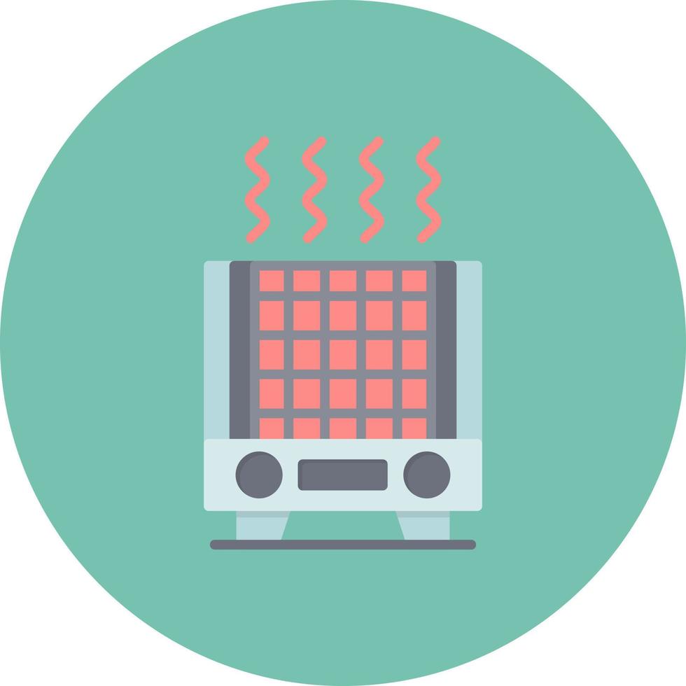 conception d'icône créative de chauffage vecteur