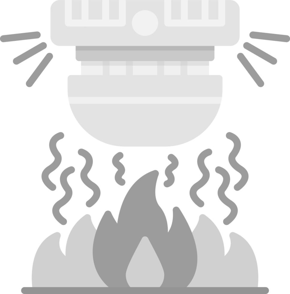 conception d'icône créative d'alarme incendie vecteur