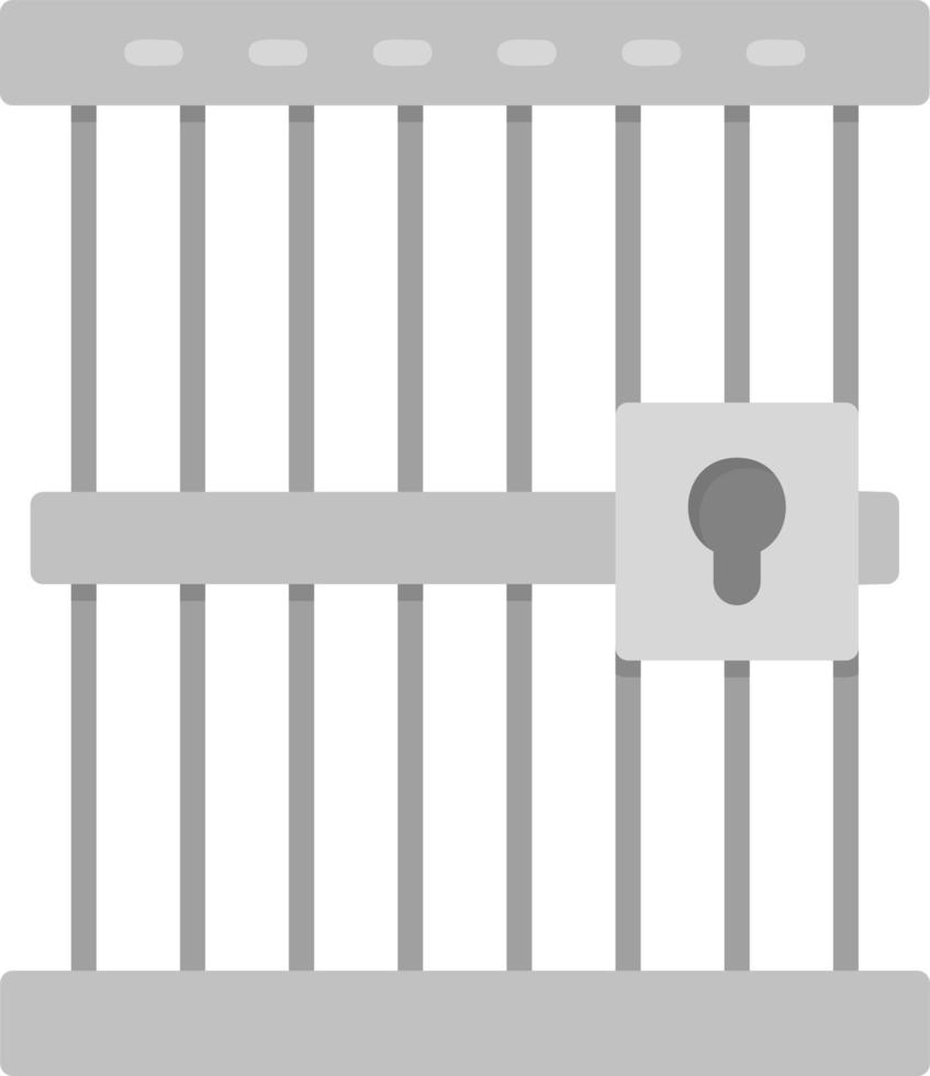 conception d'icône créative de prison vecteur