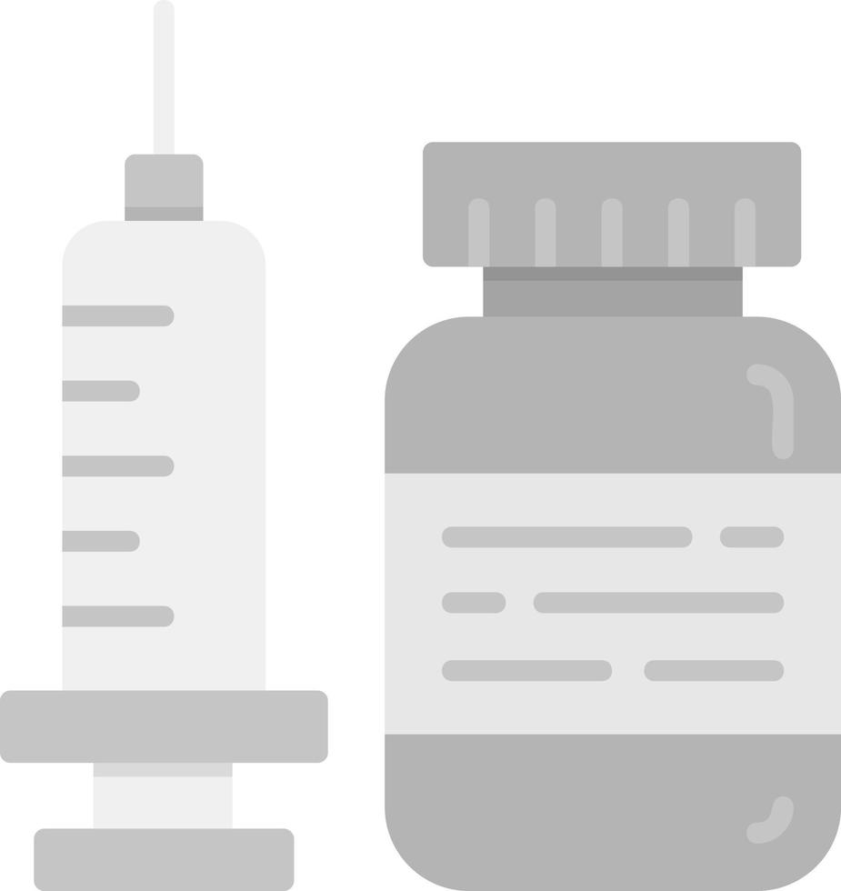 conception d'icône créative de vaccin vecteur