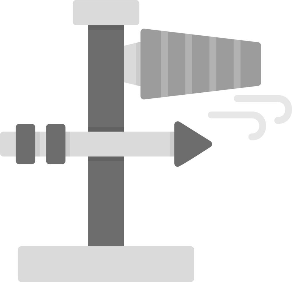 conception d'icône créative de girouette vecteur