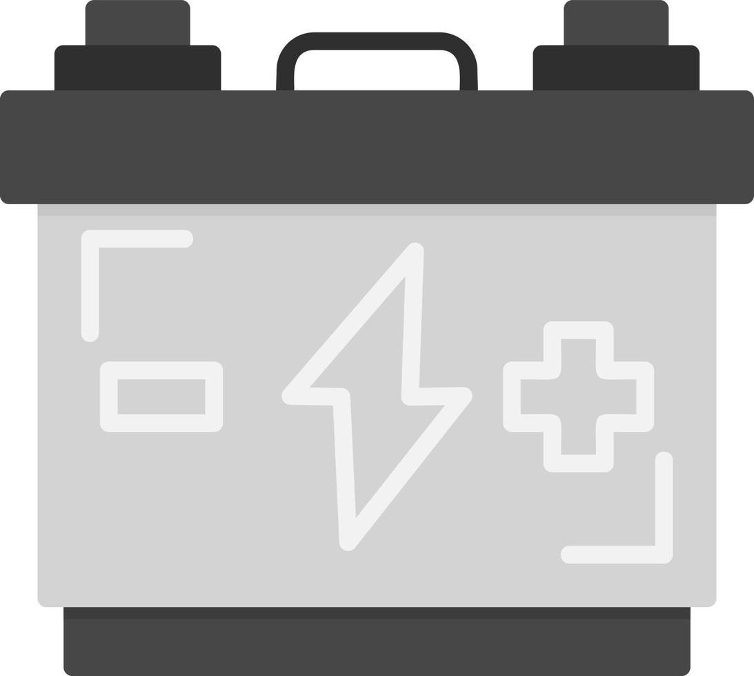 conception d'icône créative de batterie vecteur