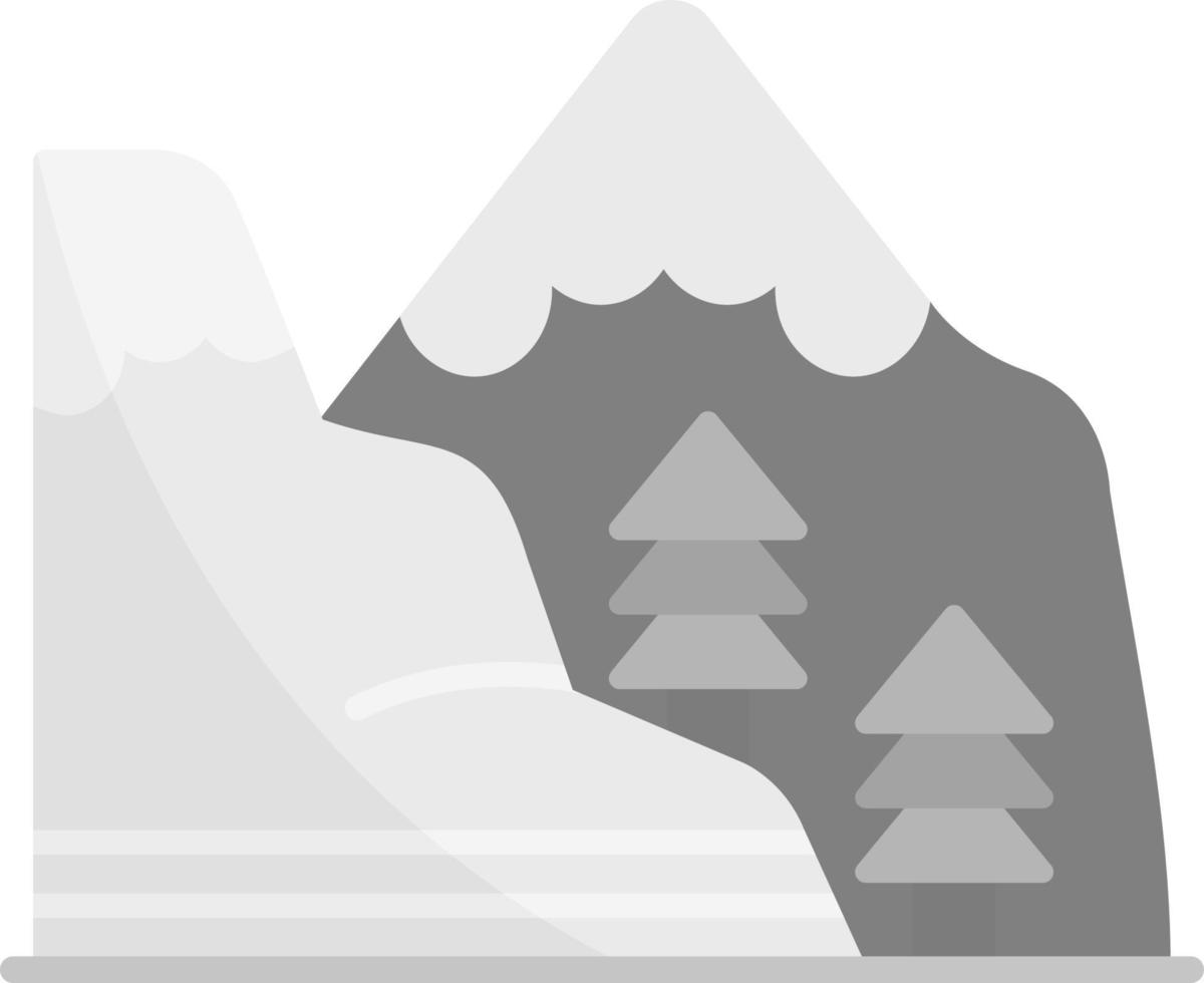 conception d'icône créative de montagne vecteur